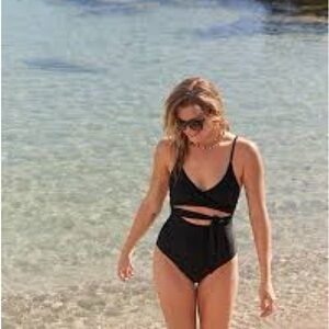 One Piece Wrap Swimsuit